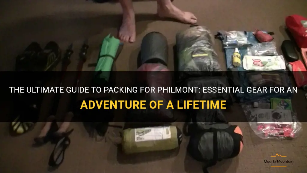 what to pack for philmont
