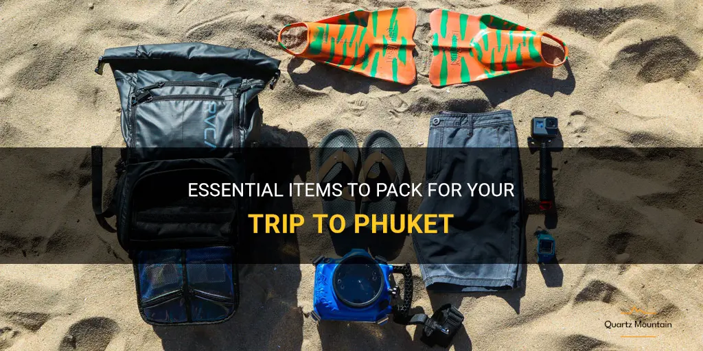 what to pack for phuket