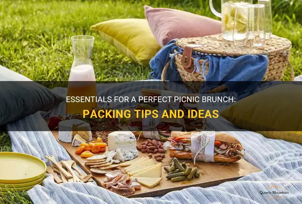what to pack for picnic brunch