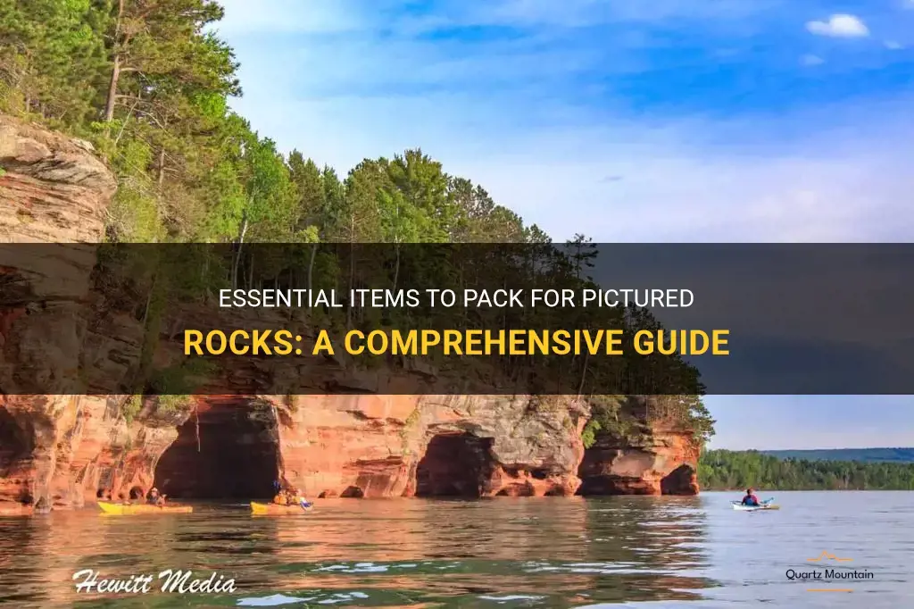 what to pack for pictored rocks