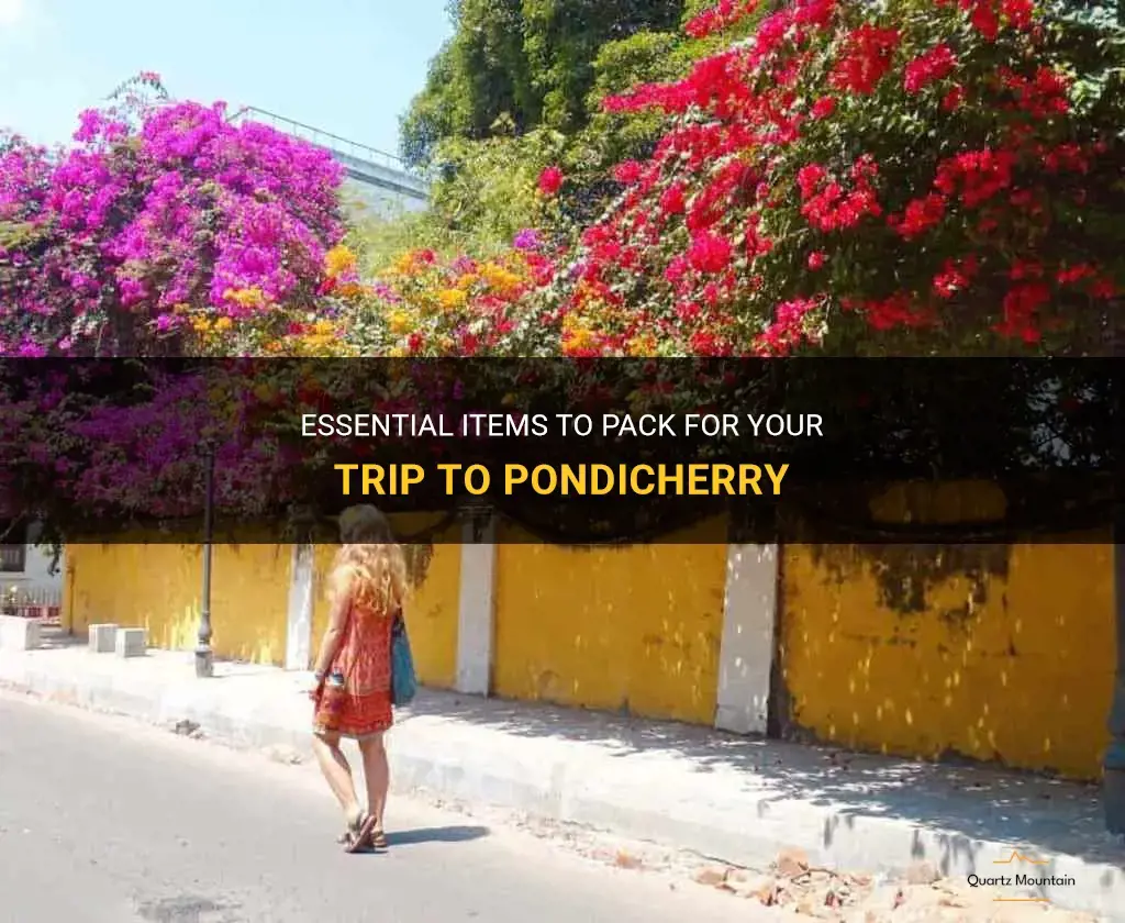 what to pack for pondicherry