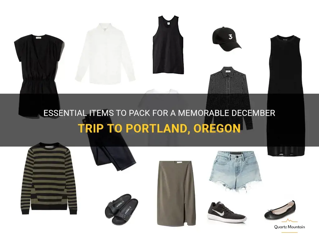 what to pack for portland oregon in december