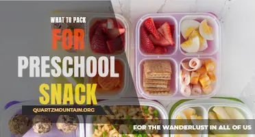 Essential Items to Pack for Preschool Snack Success