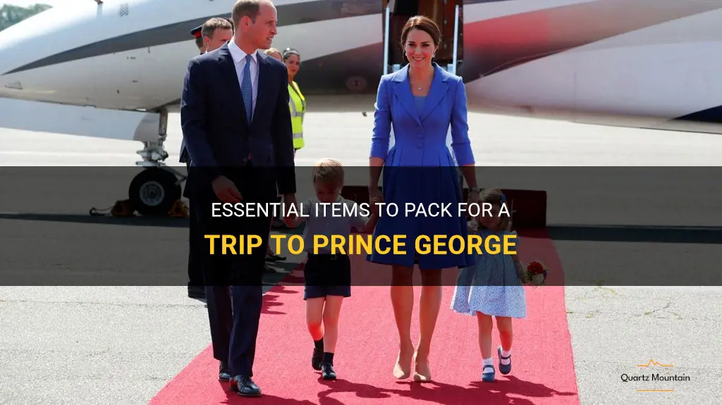 what to pack for prince george