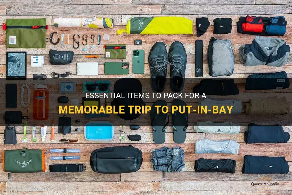 what to pack for put in bay