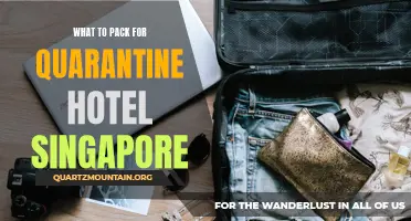 Essential Items to Pack for Quarantine Hotel Stay in Singapore: A Comprehensive Guide