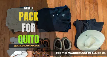 Essential Items to Pack for Your Trip to Quito