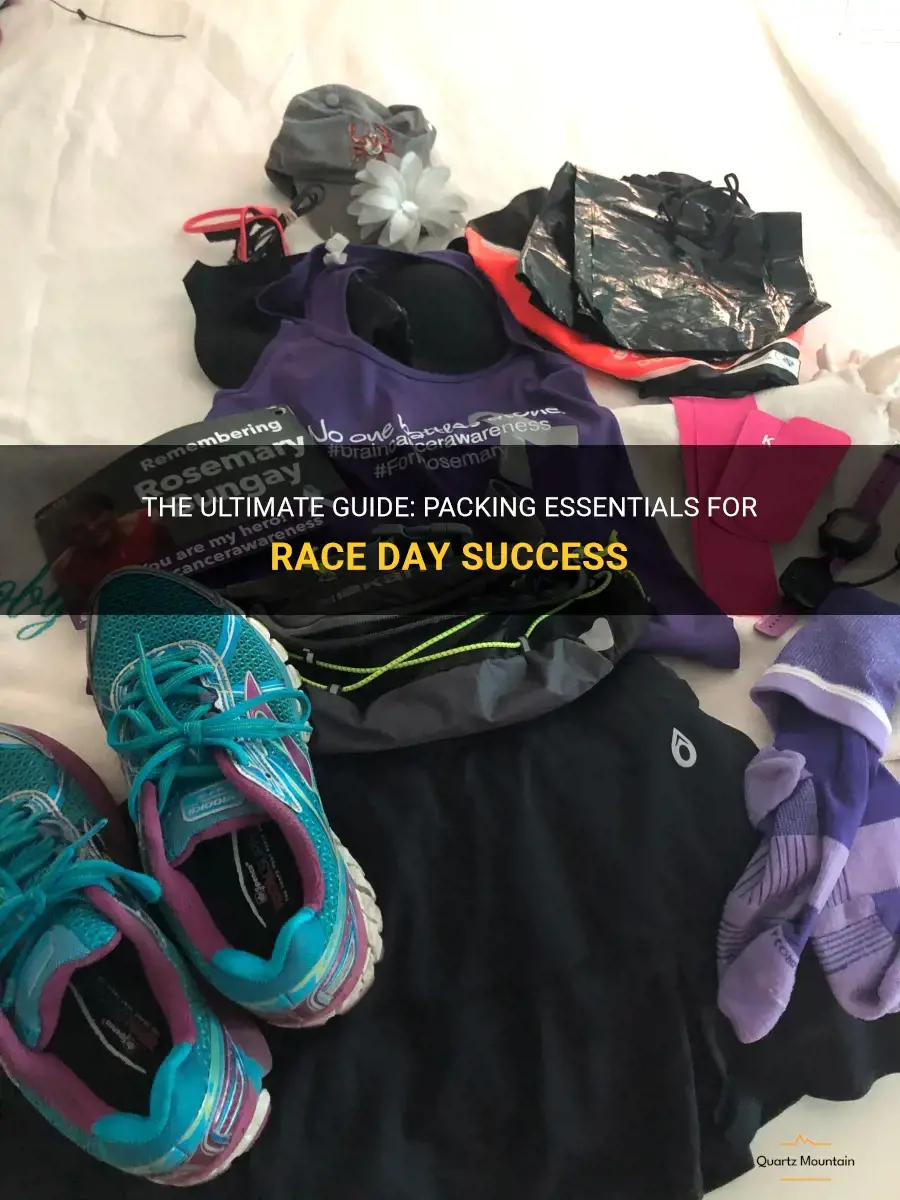 what to pack for race day