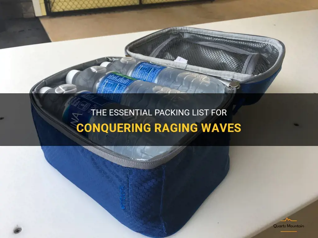 what to pack for raging waves