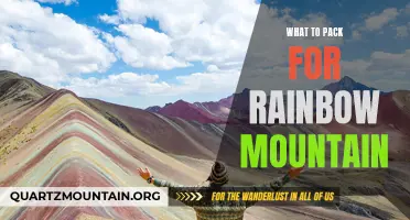 Essential Items to Pack for Your Rainbow Mountain Adventure