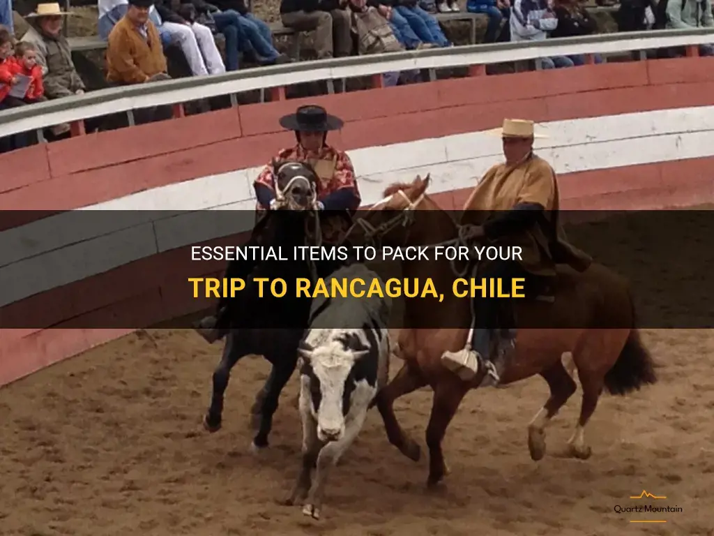 what to pack for rancagua chile