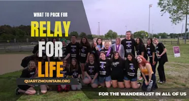 The Ultimate Checklist for Packing for Relay for Life