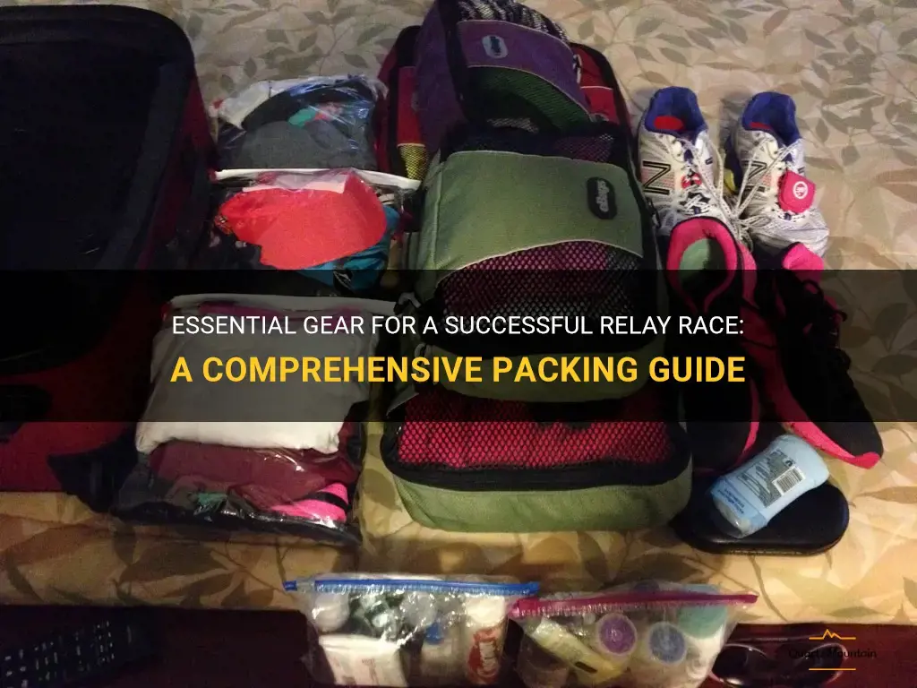 what to pack for relay race