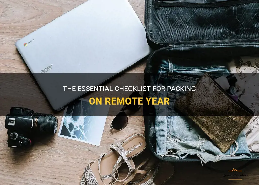 what to pack for remote year