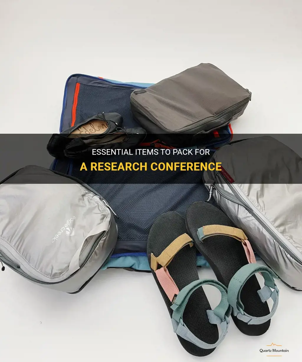 what to pack for research conference