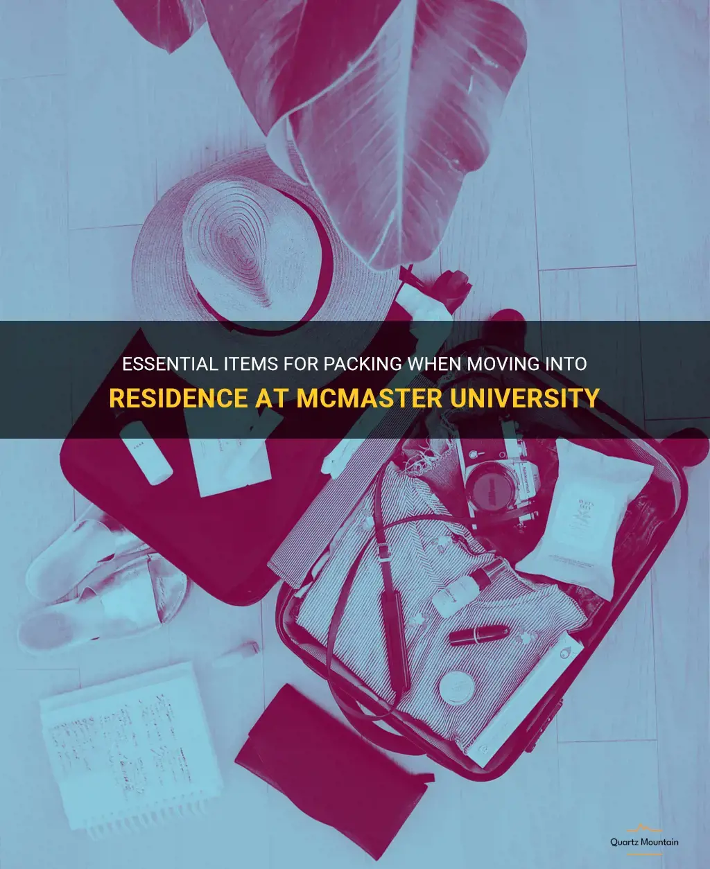 what to pack for residence mcmaster