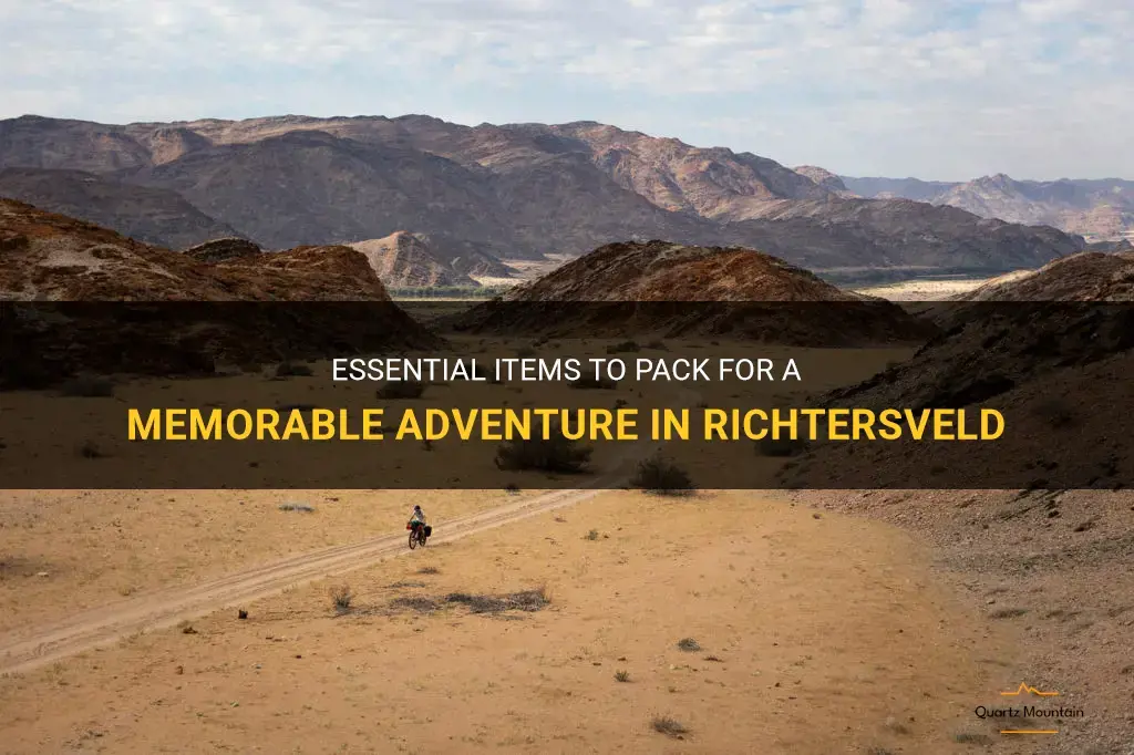 what to pack for richtersveld