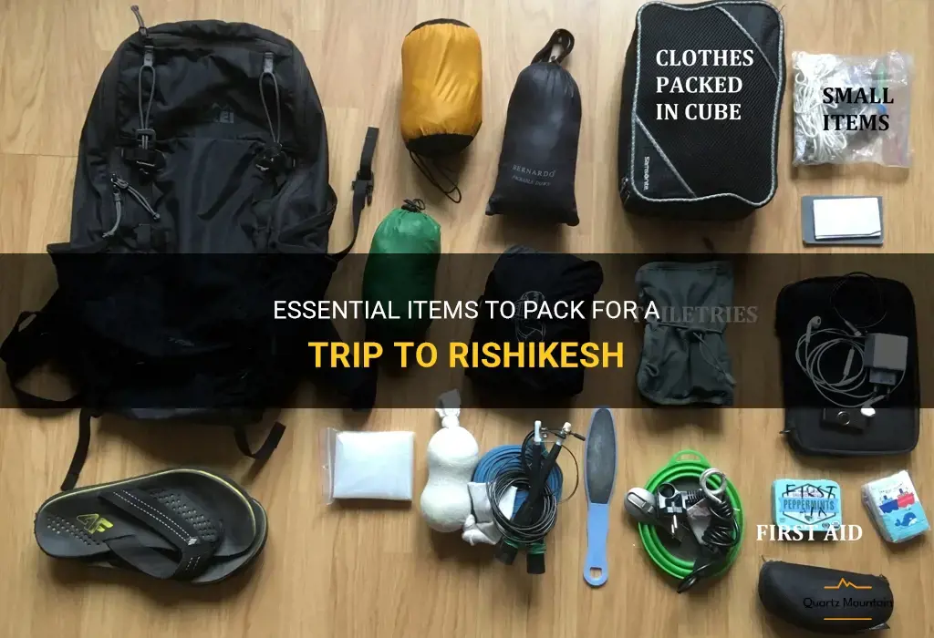 what to pack for rishikesh