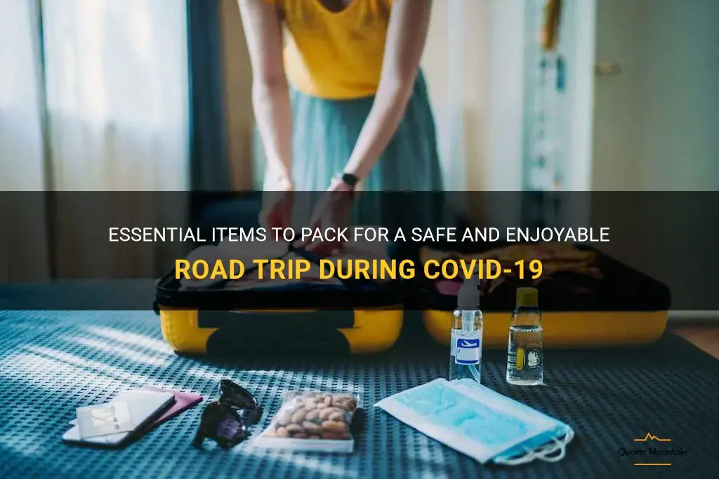 what to pack for road trip during covid