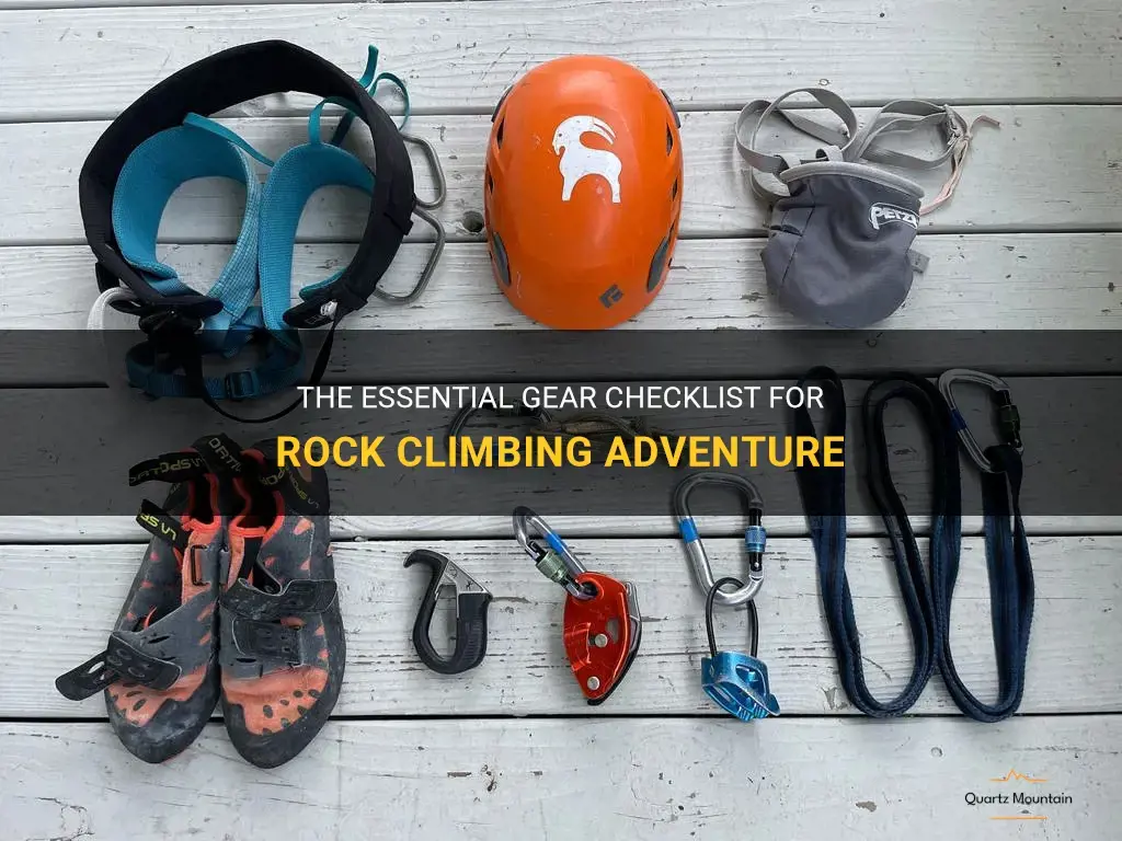 what to pack for rock climbing