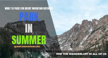 Essential Items to Pack for a Summer Trip to Rocky Mountain National Park