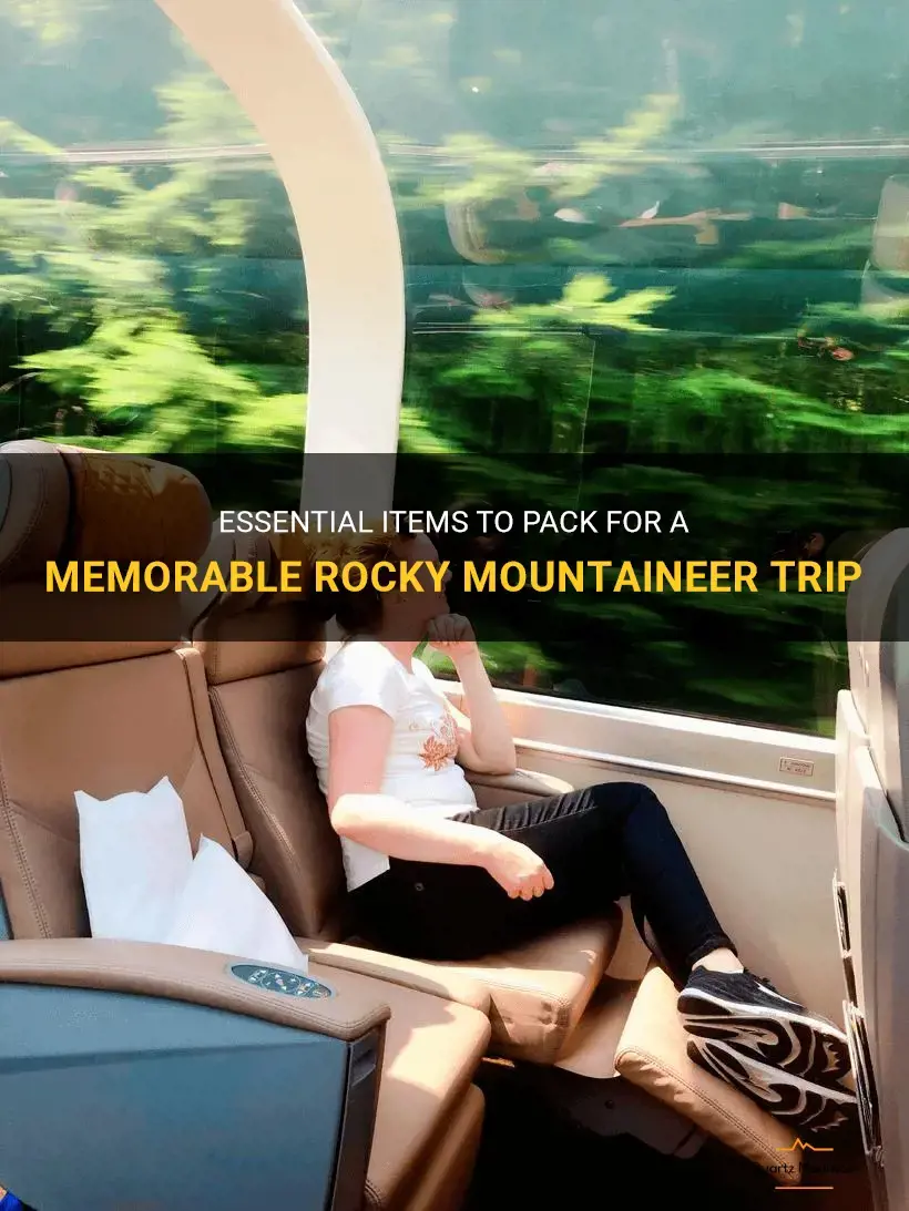 what to pack for rocky mountaineer trip