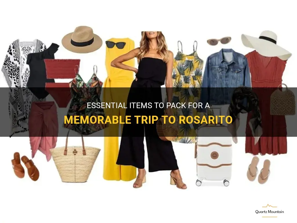 what to pack for rosarito