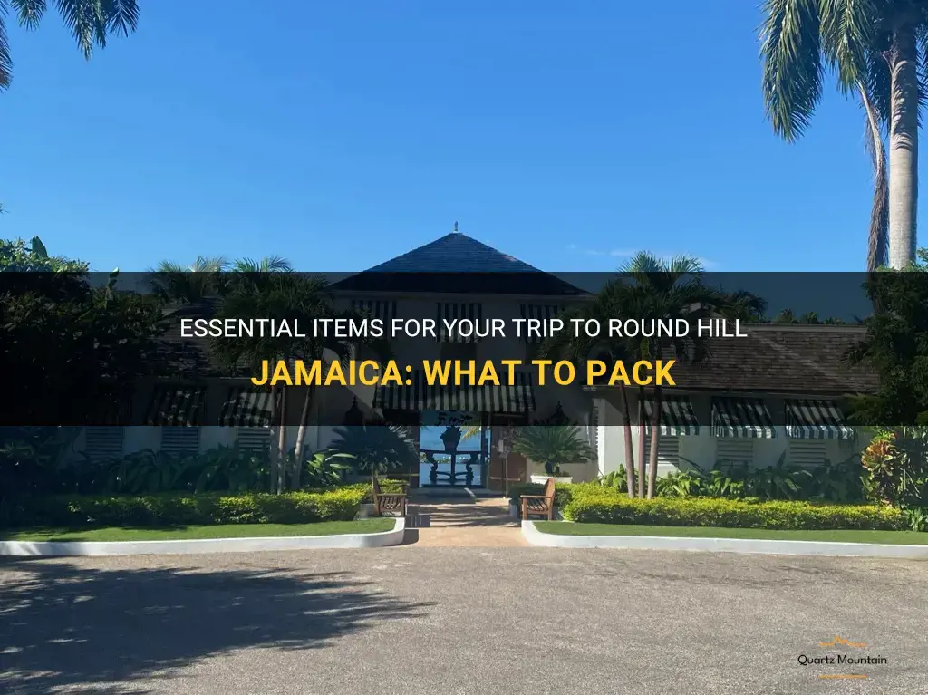what to pack for round hill jamaica