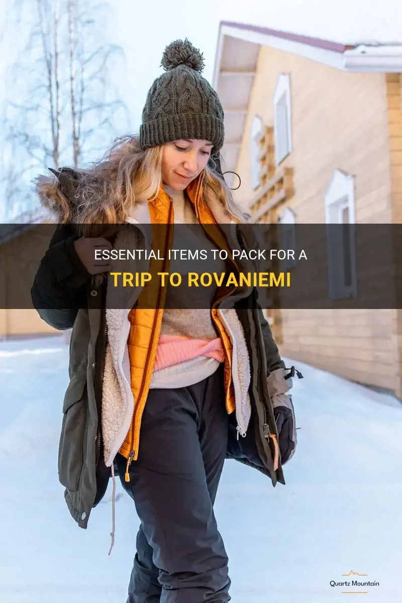 what to pack for rovaniemi
