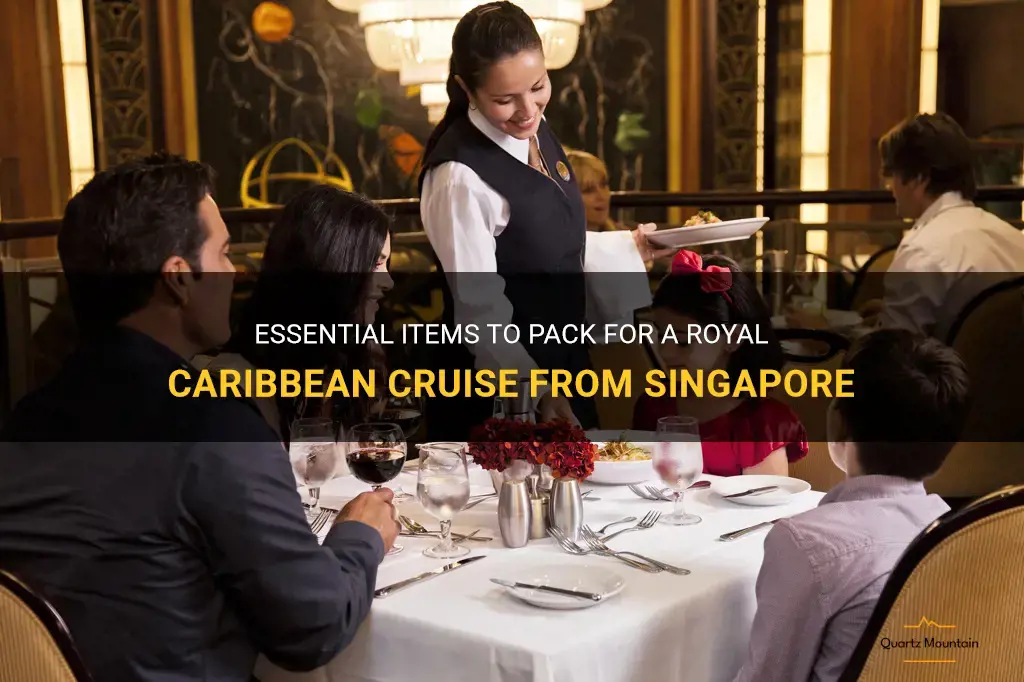 what to pack for royal caribbean cruise singapore