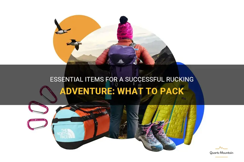 what to pack for rucking