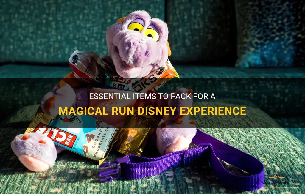 what to pack for run disney