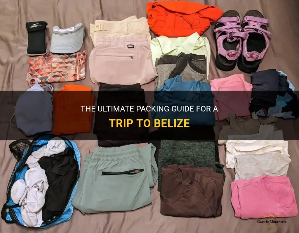 what to pack for s trip to belize