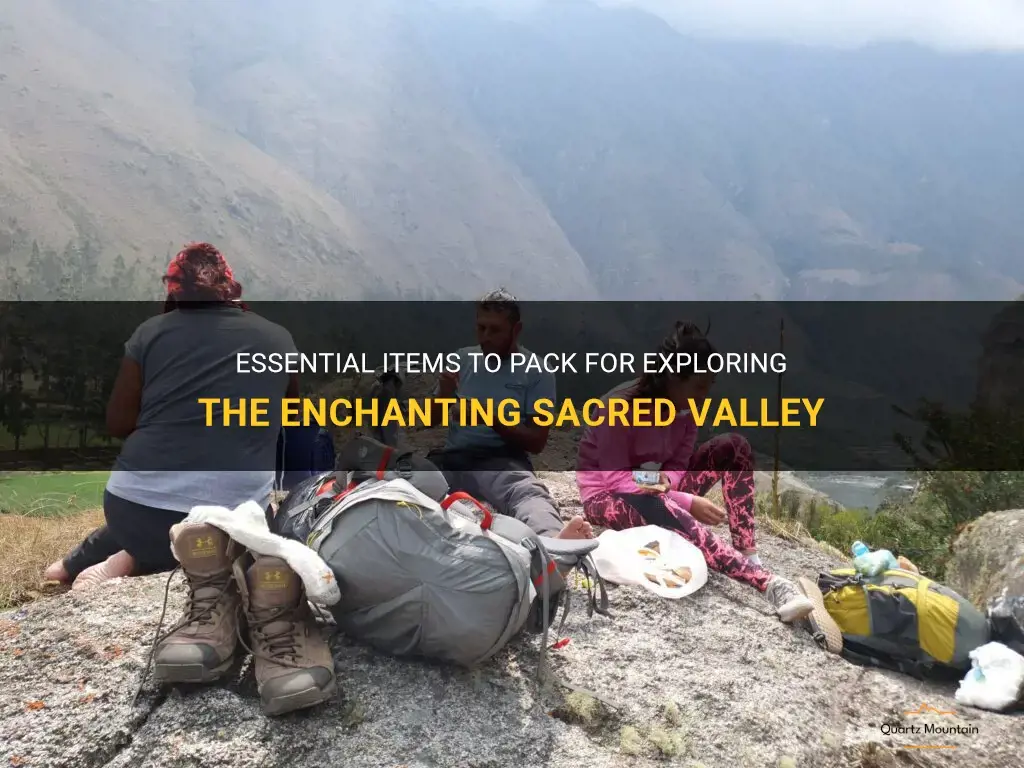 what to pack for sacred valley