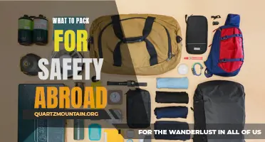 Essential Items to Pack for Ensuring Safety Abroad