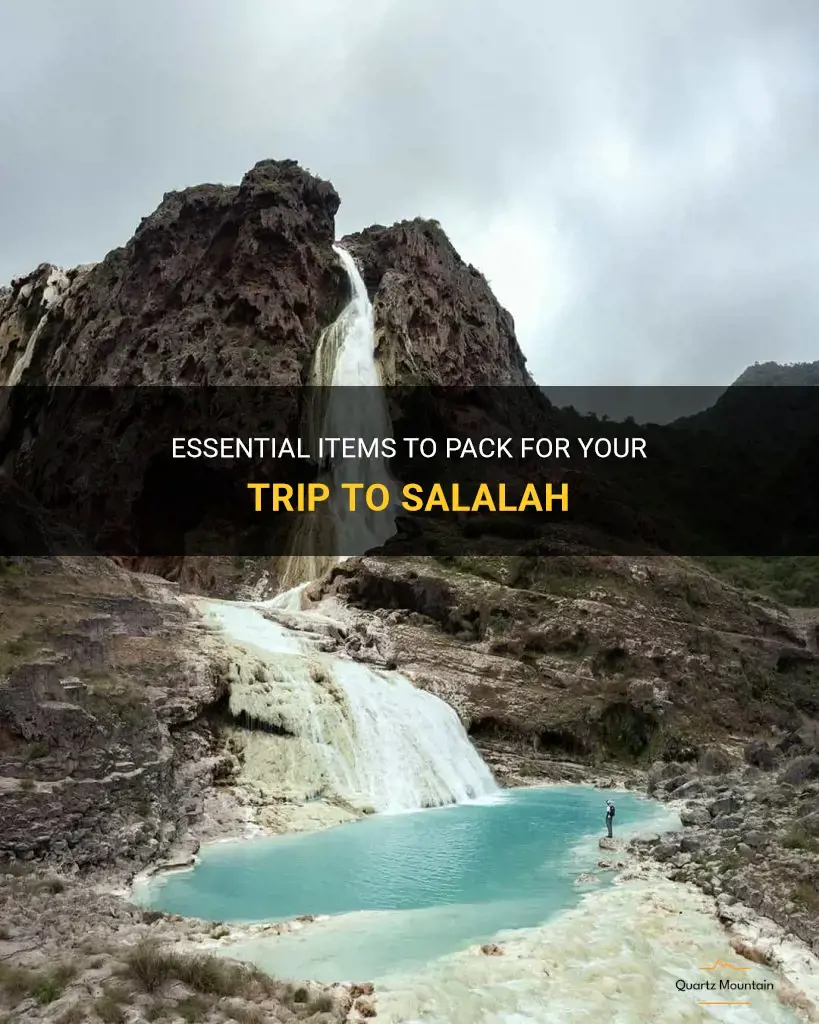 what to pack for salalah