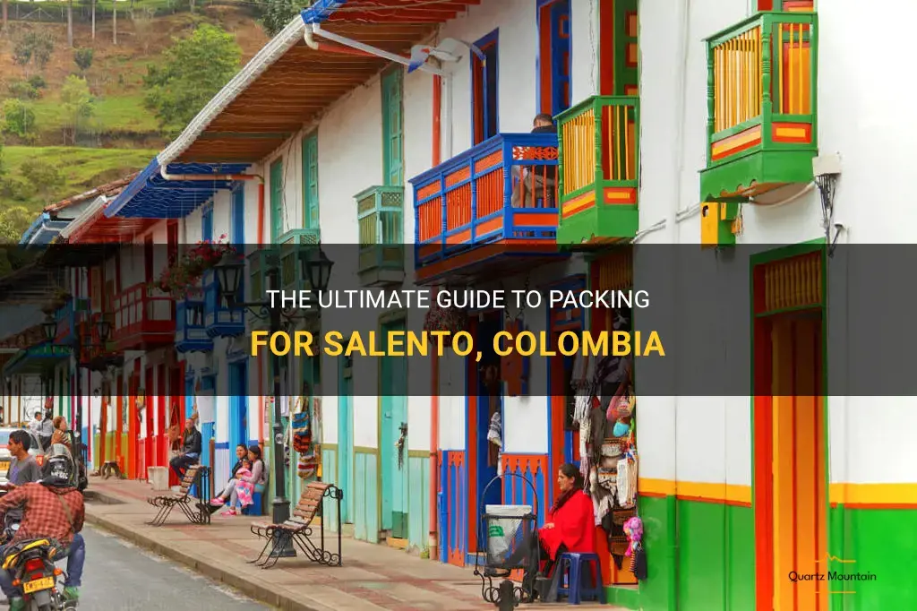 what to pack for salento colombia
