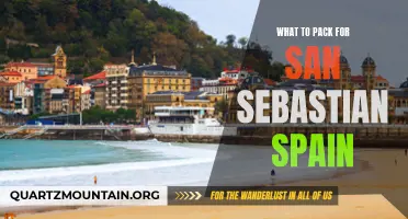 Essential Items to Pack for a Trip to San Sebastian, Spain