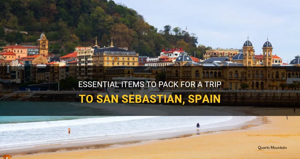 what to pack for san sebastian spain