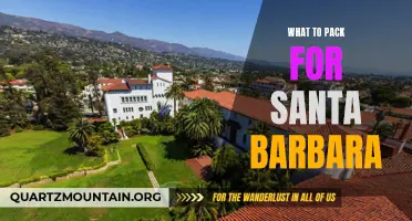 The Ultimate Packing Guide for a Trip to Santa Barbara