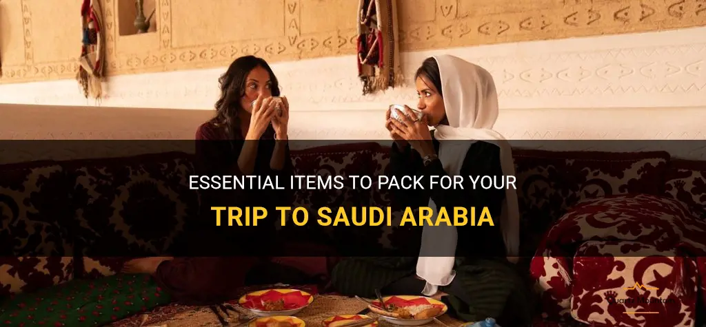 what to pack for saudi arabia