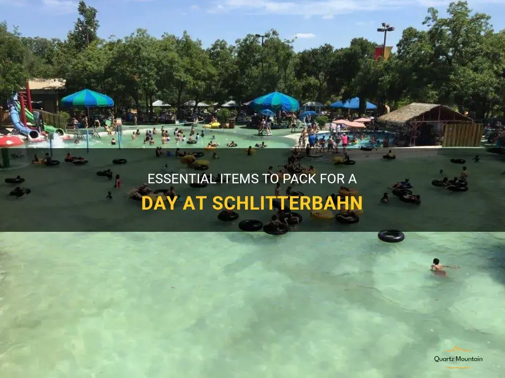 what to pack for schlitterbahn