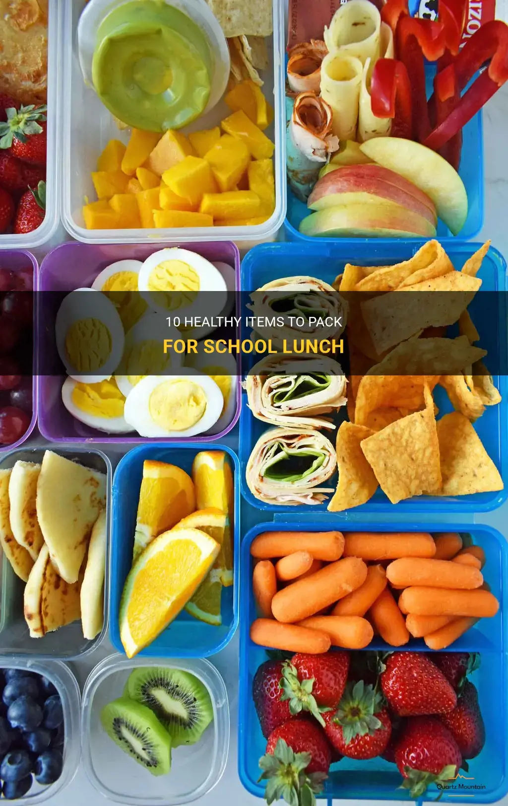 what to pack for school lunch healthy