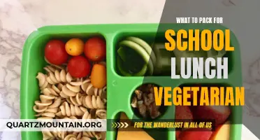 Packing a Vegetarian School Lunch: Must-Have Items for a Nutritious Meal