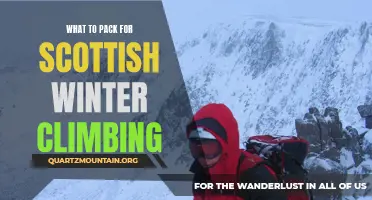 The Essential Gear for Winter Climbing in Scotland: A Comprehensive Packing Guide