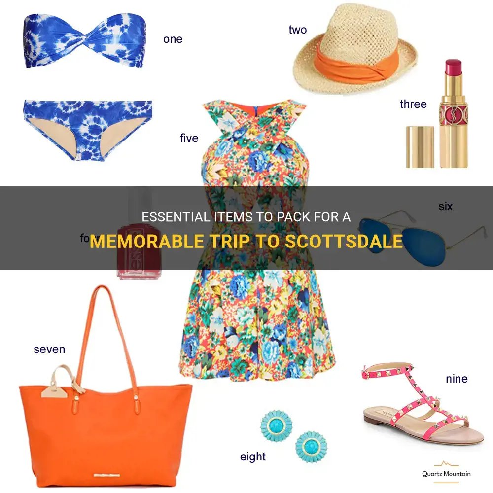 what to pack for scottsdale