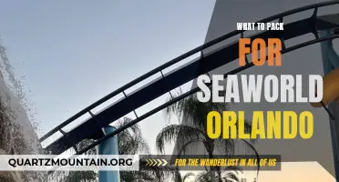 Essential Items to Pack for a Day at SeaWorld Orlando