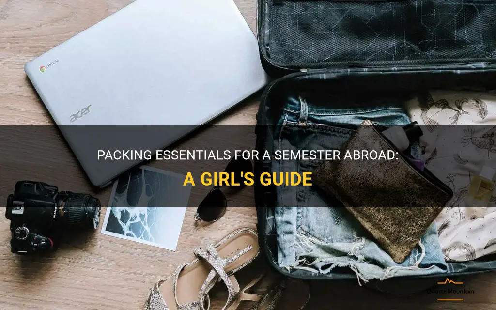 what to pack for semester abroad as a girl