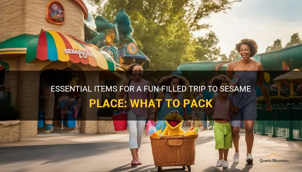 what to pack for sesame place