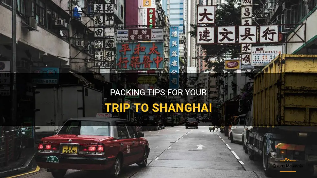 what to pack for shanghai
